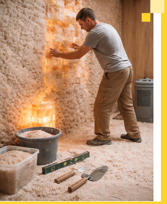 Проектирование и монтаж соляных комнат в Лабинске под ключ